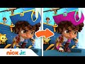 Spot the Difference Game #4 w/ Santiago of the Seas! | Nick Jr.