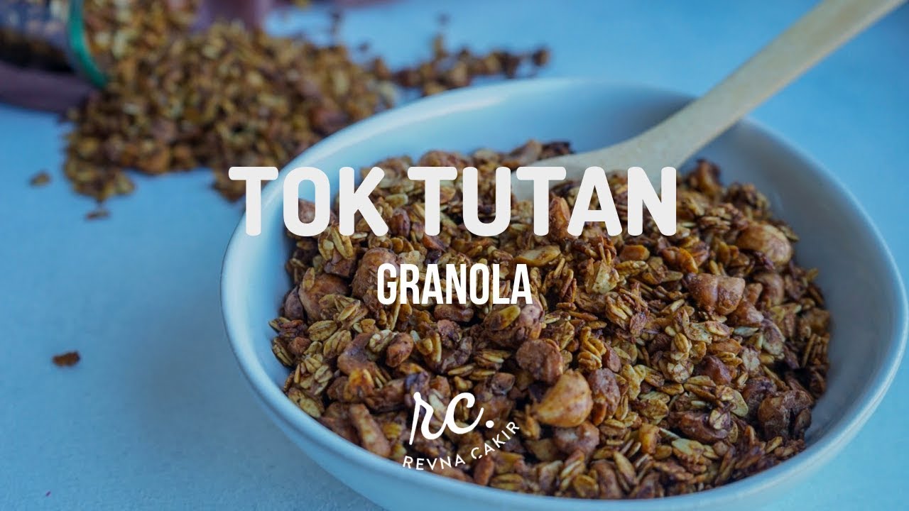 Şekersiz Tok Tutan Granola | Sağlıklı Kahvaltılık Gevrek