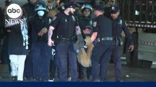 NYPD clears Columbia hall of protesters