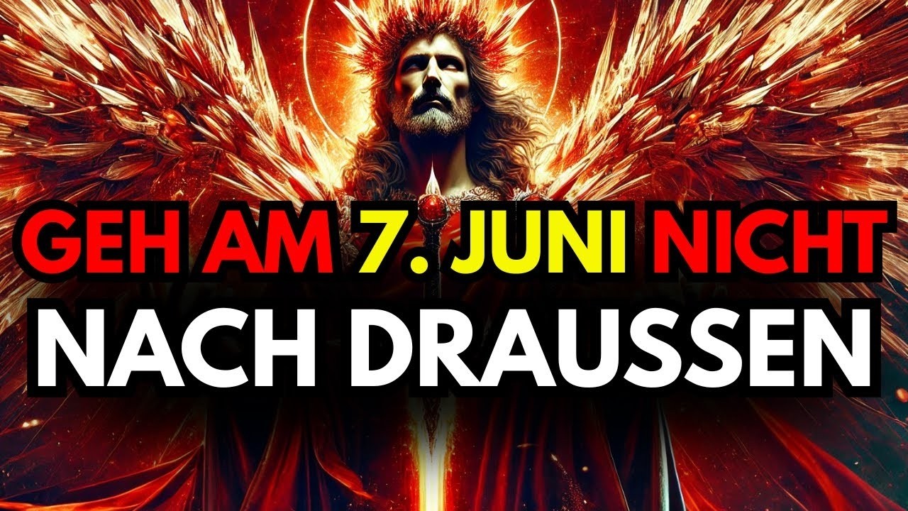 AUSERWÄHLTER, AM 7. JUNI KÖNNTE SICH ALLES ÄNDERN – BLEIB WACHSAM.