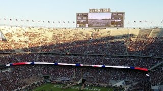 We are live! Texas A&amp;M! Gig&#39;em Aggies!