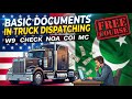Basic Documents In #truckdispatching ✅ Lec#2 | Earn Online in Pakistan 2026 #earnmoneyonline