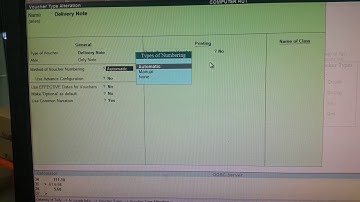 Tally ERP9 Delivery note number editing malayalam tutorial