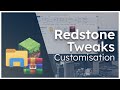 How to Customise Redstone Tweaks | Minecraft Resource Pack | 1.20.x
