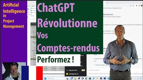 #1 IA en Gestion de Projet ● ChatGPT Révolutionne Vos Comptes-rendus ● Performez ! avec openai