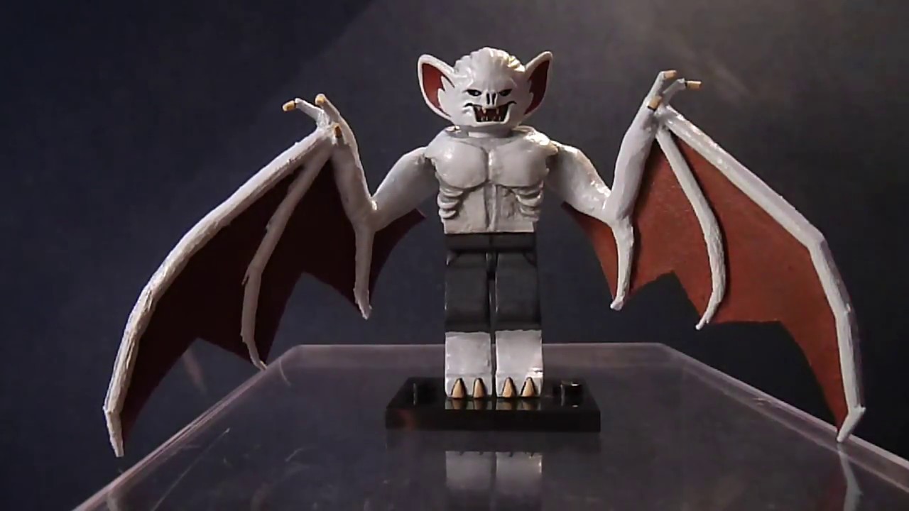 Custom Lego Batman Villain Minifigures Part 10 (Updated Manbat) - YouTube