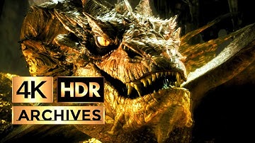 The Desolation of Smaug |4K-HDR| The Hobbit and The Dragon ● Part 3 of 3 ● (2013)
