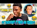 I GAVE MY BROTHER PAIDWAY T.O A EDIBLE WITHOUT HIM KNOWING TO SEE HOW HE REACTS!!