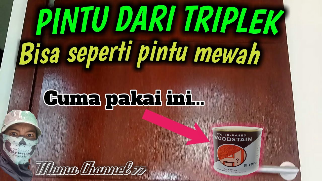  Pintu  dari  triplek  bisa jadi mewah YouTube