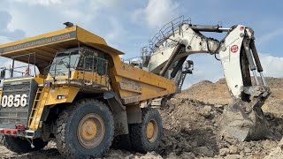 LIEBHERR R9350 And HITACHI EX2600 EXCAVATOR WORKING ~ Megamining by Mega Mining Channel 3,400 views 1 month ago 1 hour, 3 minutes