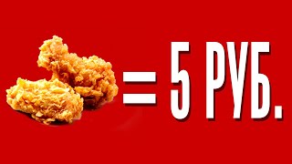 РЕАЛЬНАЯ СТОИМОСТЬ КРЫЛЬЕВ KFC