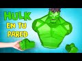 ¡Tu propio Hulk en la pared! Modelo 3D en acción 🐸 ✂️🐸