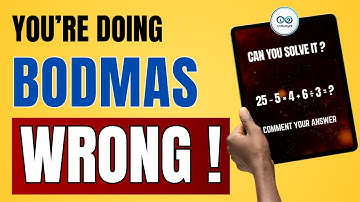 Are You Using BODMAS Rule Correctly❓😨 Common Errors Explained