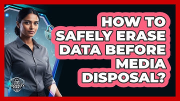 How To Safely Erase Data Before Media Disposal?