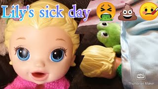 Lily's sick day