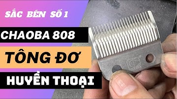 Tông đơ cắt tóc nào tốt nhất trong phân khúc giá rẻ - tông đơ cắt tóc Chaoba 808NB | Quang 3S