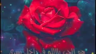 أنشوده هو الحب يا الله ...😴🌹