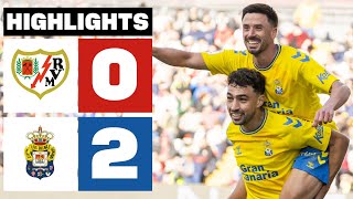 RAYO VALLECANO 0 - 2 UD LAS PALMAS | RESUMEN | LALIGA EA SPORTS