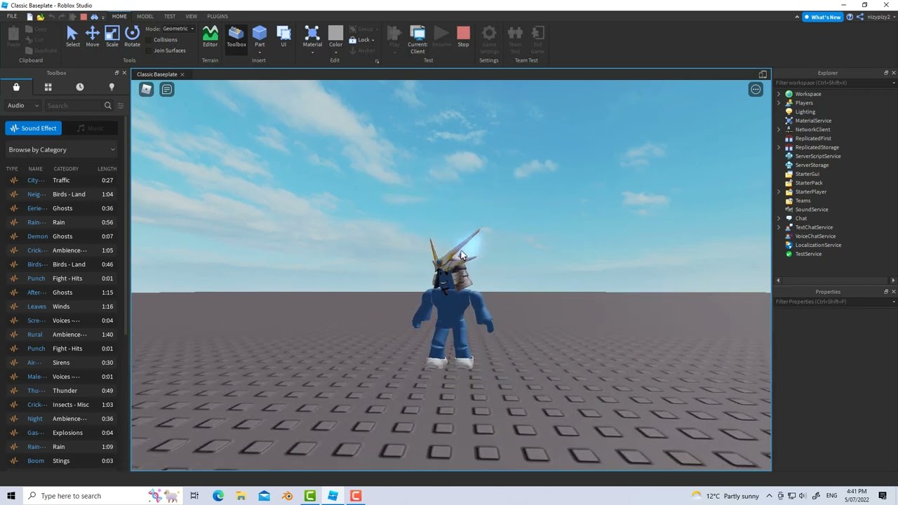 A Quick Guide On How To Add And Change Sounds In Your Game In Roblox 