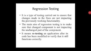 Software Testing Module 5 Part 6