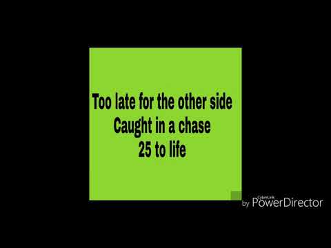 Eminem-25 to life lyrics song
