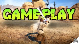 LUKE FARM BOY SKIN GAMEPLAY! What an Amazing Mod!  - Battlefront 2