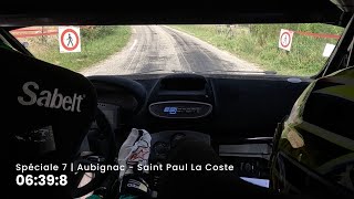 CORBIER/PANTEL Clio R3 Max Es7 Rallye Du Gard 2023