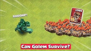 Super Wall Breakers Army vs All Troops! - Clash of Clans