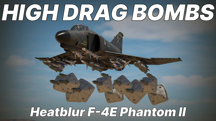 How to use High Drag Bombs || DCS F-4E Phantom II