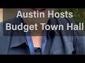 Austin hosts budget town hall