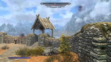 Skyrim Remastered ANTI GRAVITY MOD
