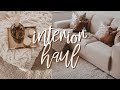 INTERIOR HAUL 💕 westwing, h&m home, zara home & tk maxx