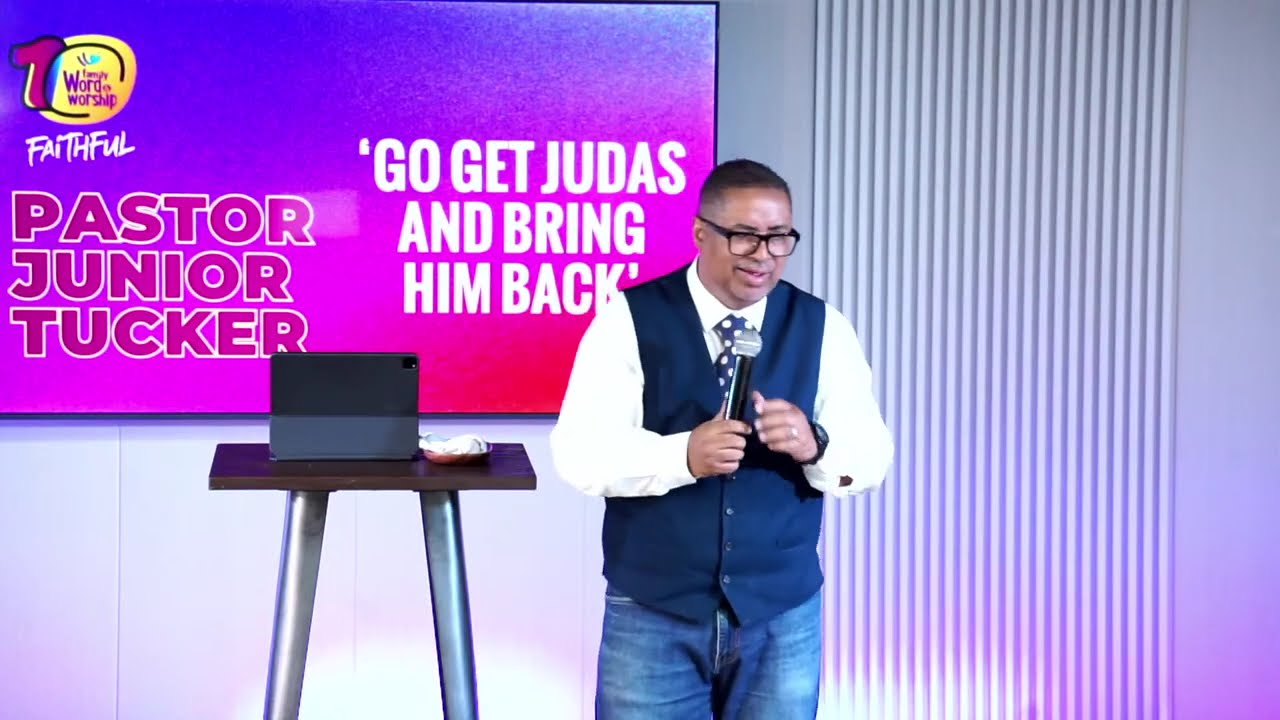 PASTOR JUNIOR TUCKER | GO GET JUDAS AND BRING HIM BACK | MARCH 8, 2026