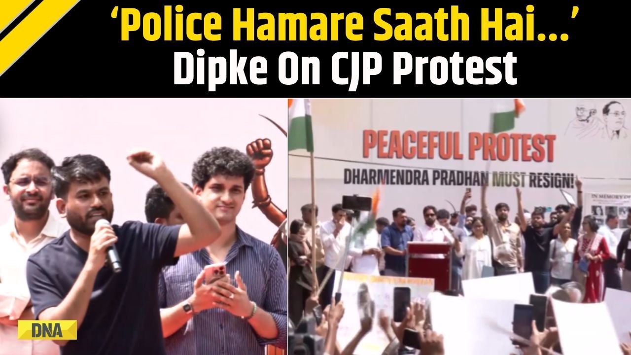 CJP Protest: Cockroach Janta Party Protests At Delhi's Jantar Mantar; Abhijeet Dipke Addresses 