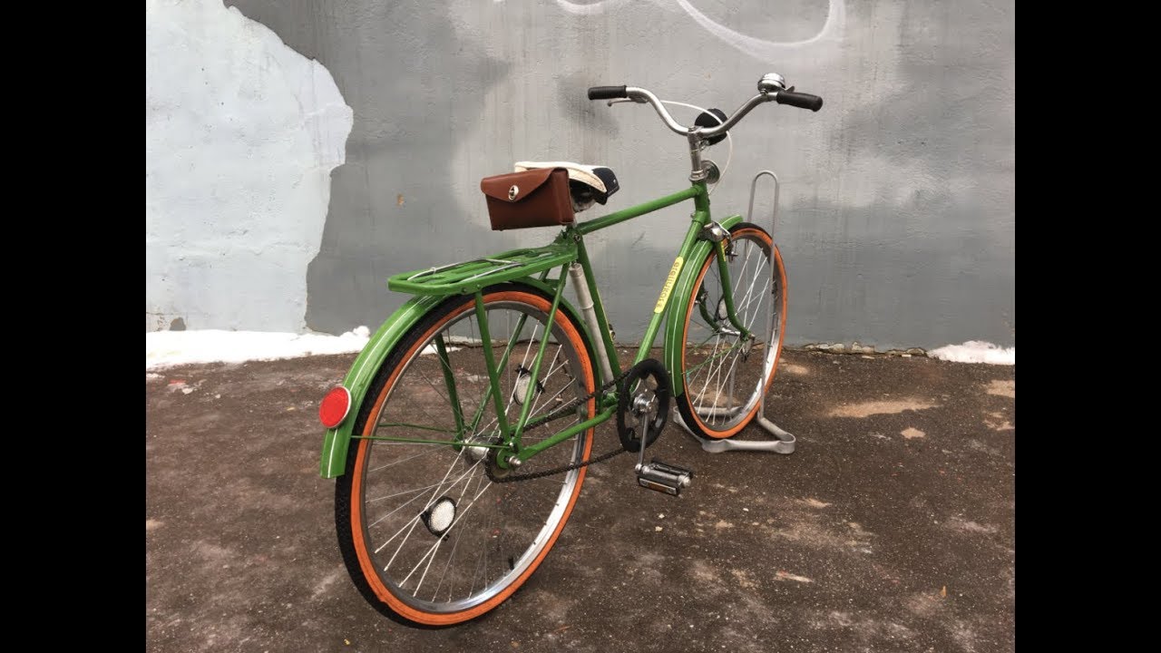 Реставрация велосипеда Орлёнок Ereliukas-8