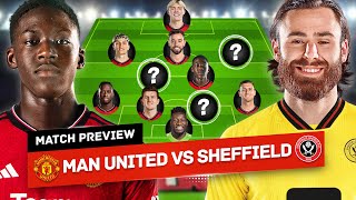 Ten Hag WIN Or BUST! Why Antony Will Play... Man United vs Sheffield United Tactical Preview