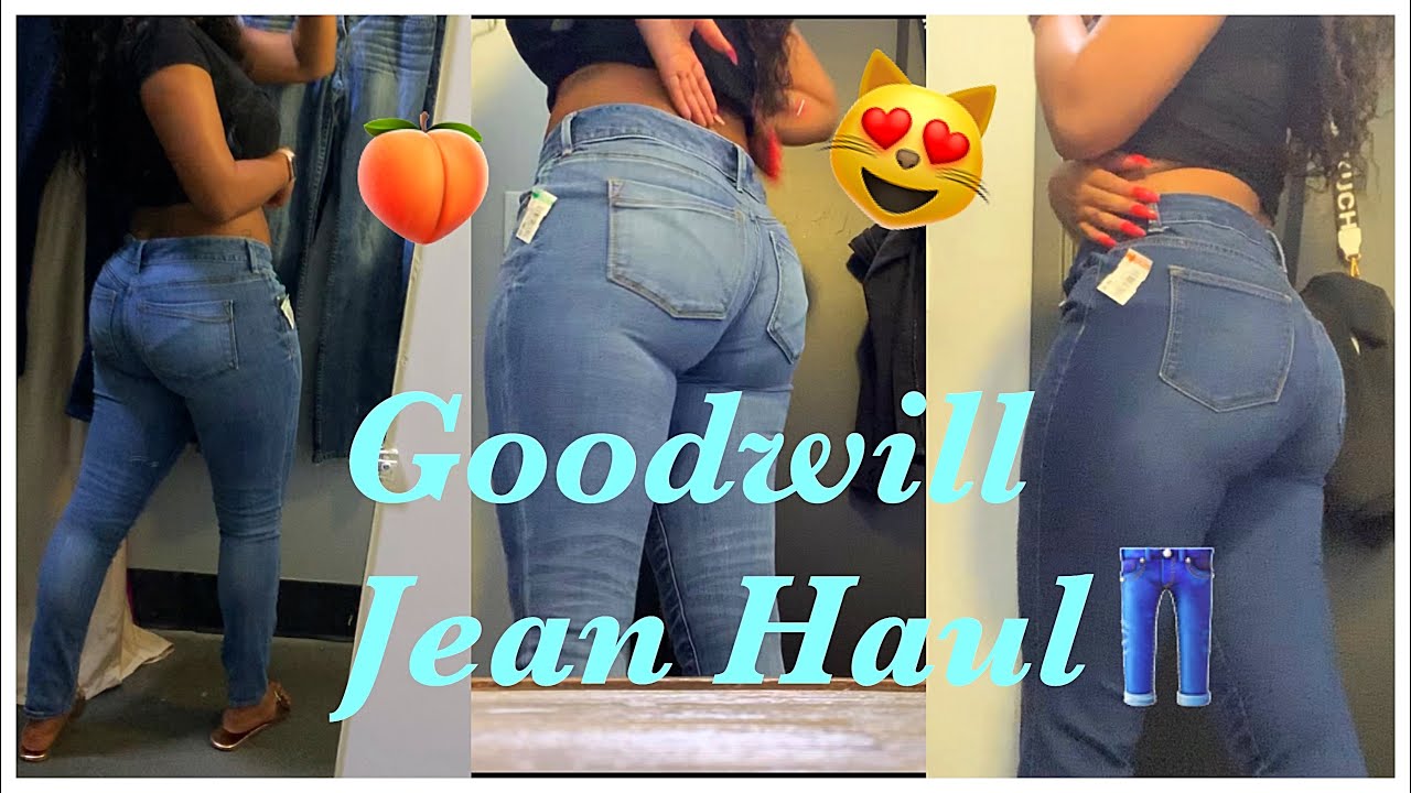Goodwill Jean Haul | How I Thrift For Jeans