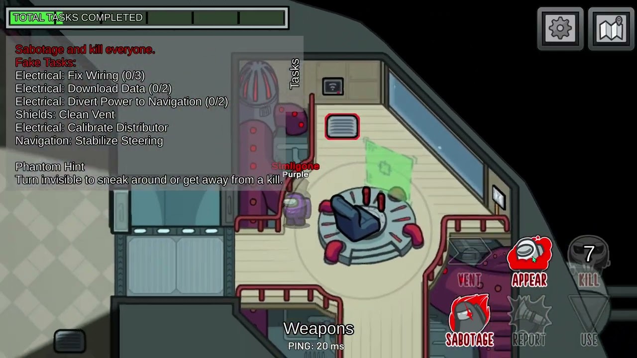 Among US Phantom Win