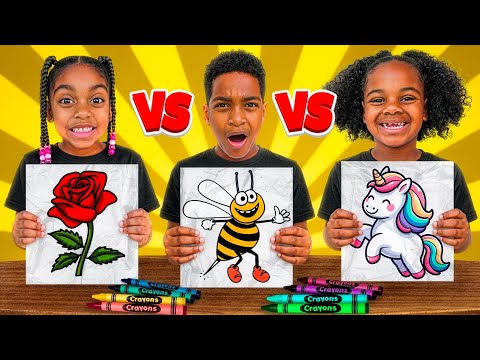 3 MARKER SUMMER CHALLENGE WITH THE PRINCE FAMILY thumbnail
