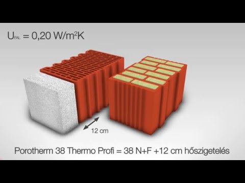 38 As tégla szigetelése