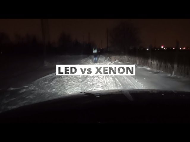 Led Vs Bi-Xenon - Praktyczne Porównanie - Youtube