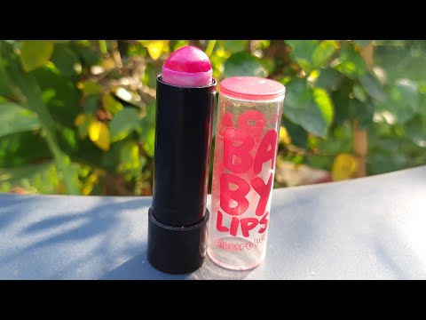 Mabbelline New York baby lips electro pop review, pink lipbalm in india, tinted lipbalm for everyone