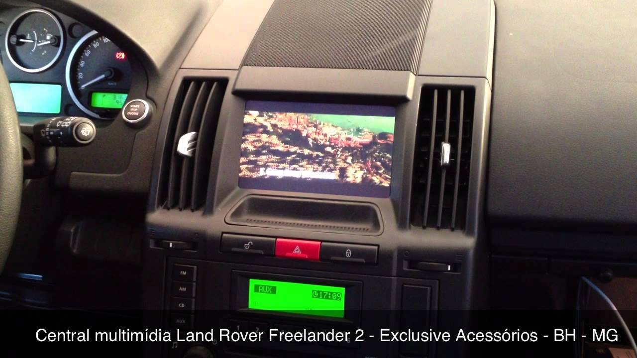 Central Multimídia Land Rover Freelander 2 Exclusive