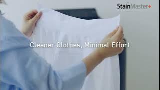 StainMaster  I Intensive Stains Removal with Hot Wash | Panasonic Top Load Washer