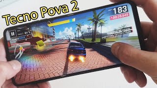 Tecno Pova 2 - Тест игр / PubG / Stadoff2 / Asphalt 9 / Real Racing 3 / Call Of Duty