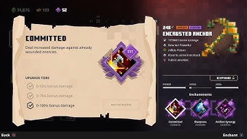 Minecraft Dungeons insane dmg from encrusted anchor