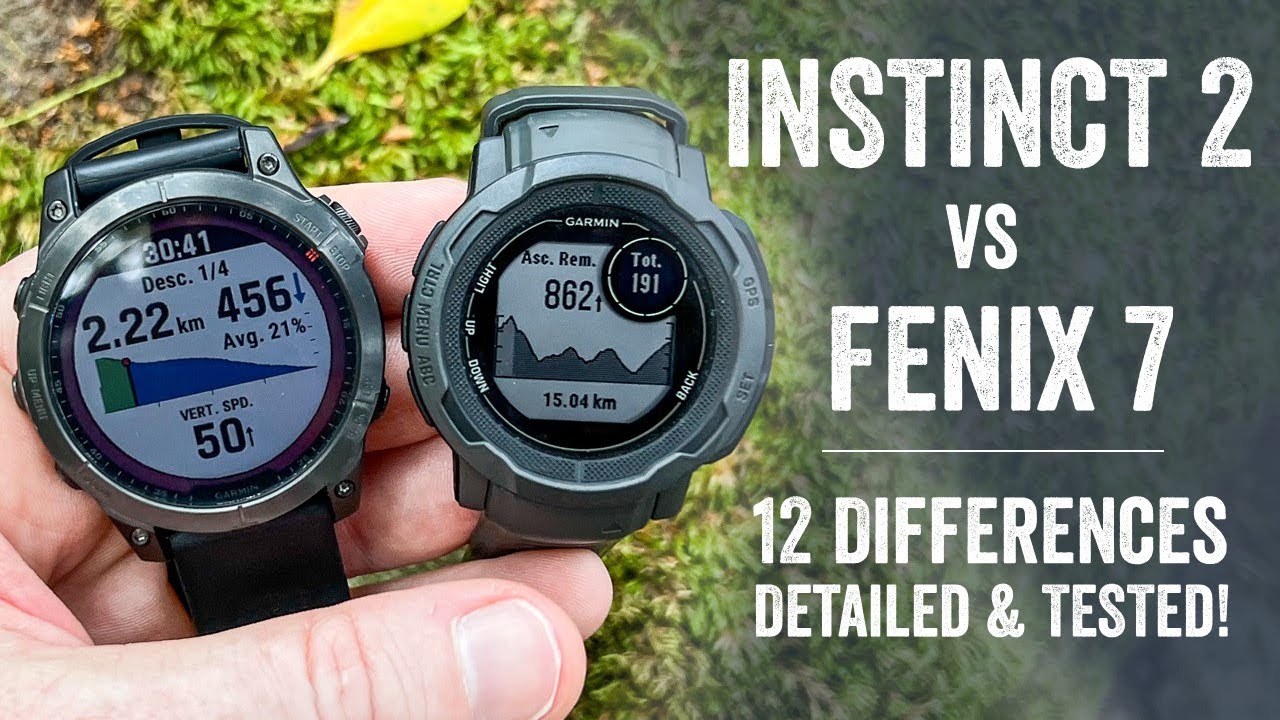 Garmin Instinct 2 VS Garmin Fenix 7