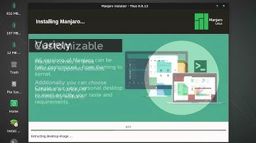 How to install Manjaro linux 0.8.13
