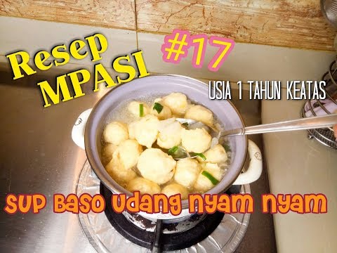 resep-mpasi-#17-sup-baso-udang-(-cara-membuat-baso-udang)-|-cikal-ananda