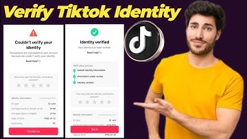 How to verify TikTok identity | TikTok identity verification unsuccessful | identity contact us